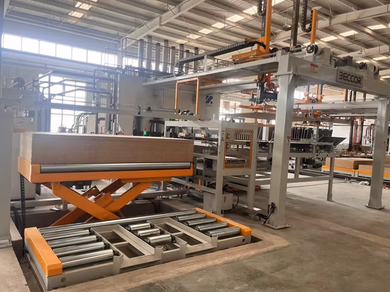 멜라민 종이 쇼트 사이클 라미네이션 핫 프레스 기계