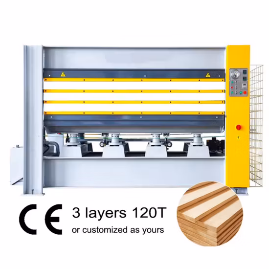 목공 기계/공장 공급 합판용 유압 다층 라미네이트 핫 프레스 기계